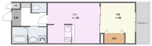 高速長田駅 徒歩9分 3階の物件間取画像